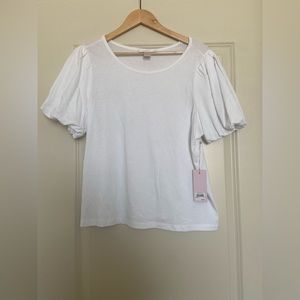 Rachel Parcell White Top (Size L) NWT